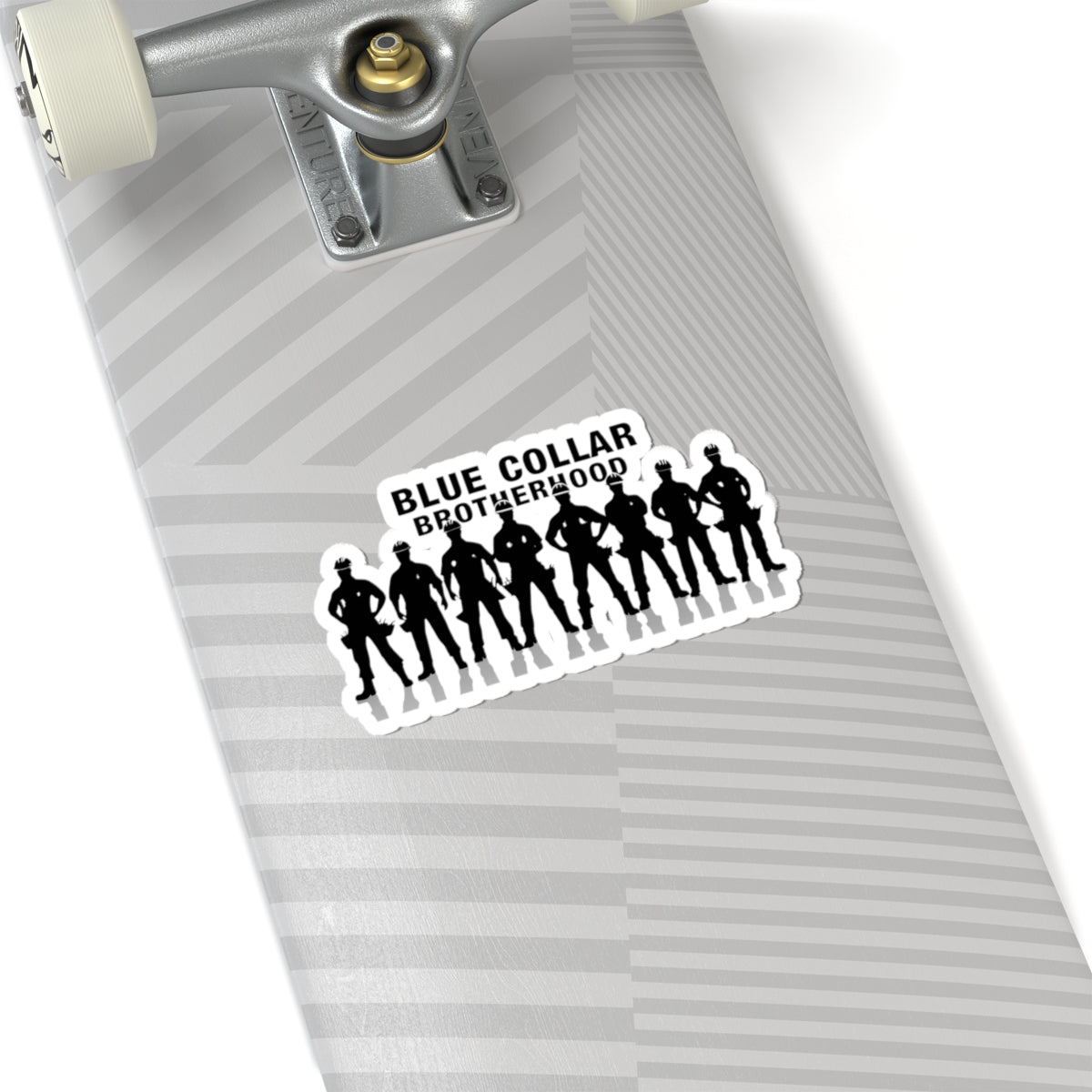 Blue Collar Brotherhood Sticker | Tradesman Decal | Union Pride | Hard Hat Crew | Laptop & Toolbox Sticker