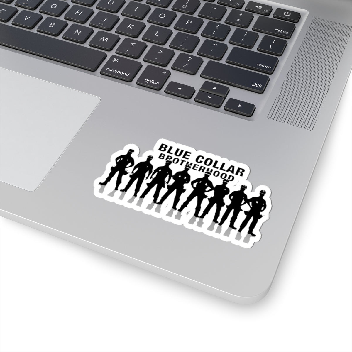 Blue Collar Brotherhood Sticker | Tradesman Decal | Union Pride | Hard Hat Crew | Laptop & Toolbox Sticker