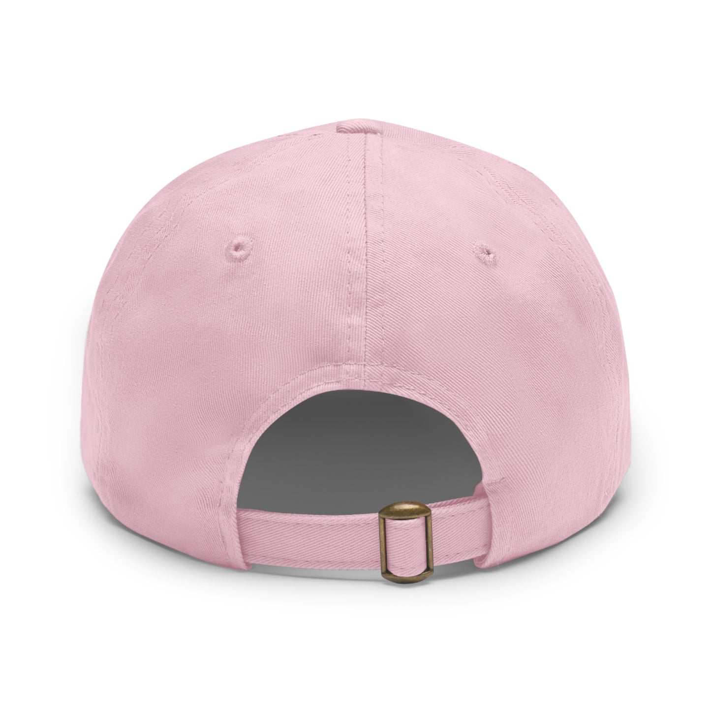 Workforge Leather Patch Work Hat – Durable Chino Twill Cap with Adjustable Buckle (Multiple Colors)
