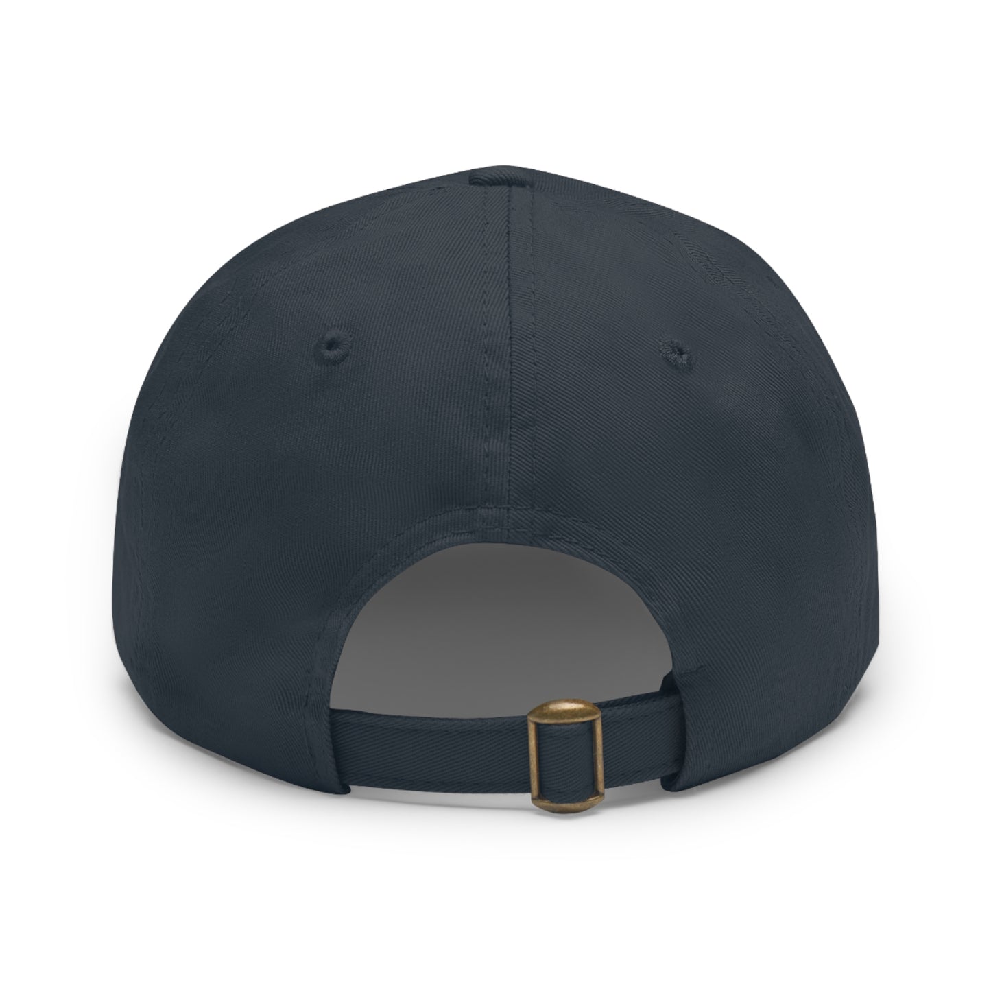 Workforge Leather Patch Work Hat – Durable Chino Twill Cap with Adjustable Buckle (Multiple Colors)