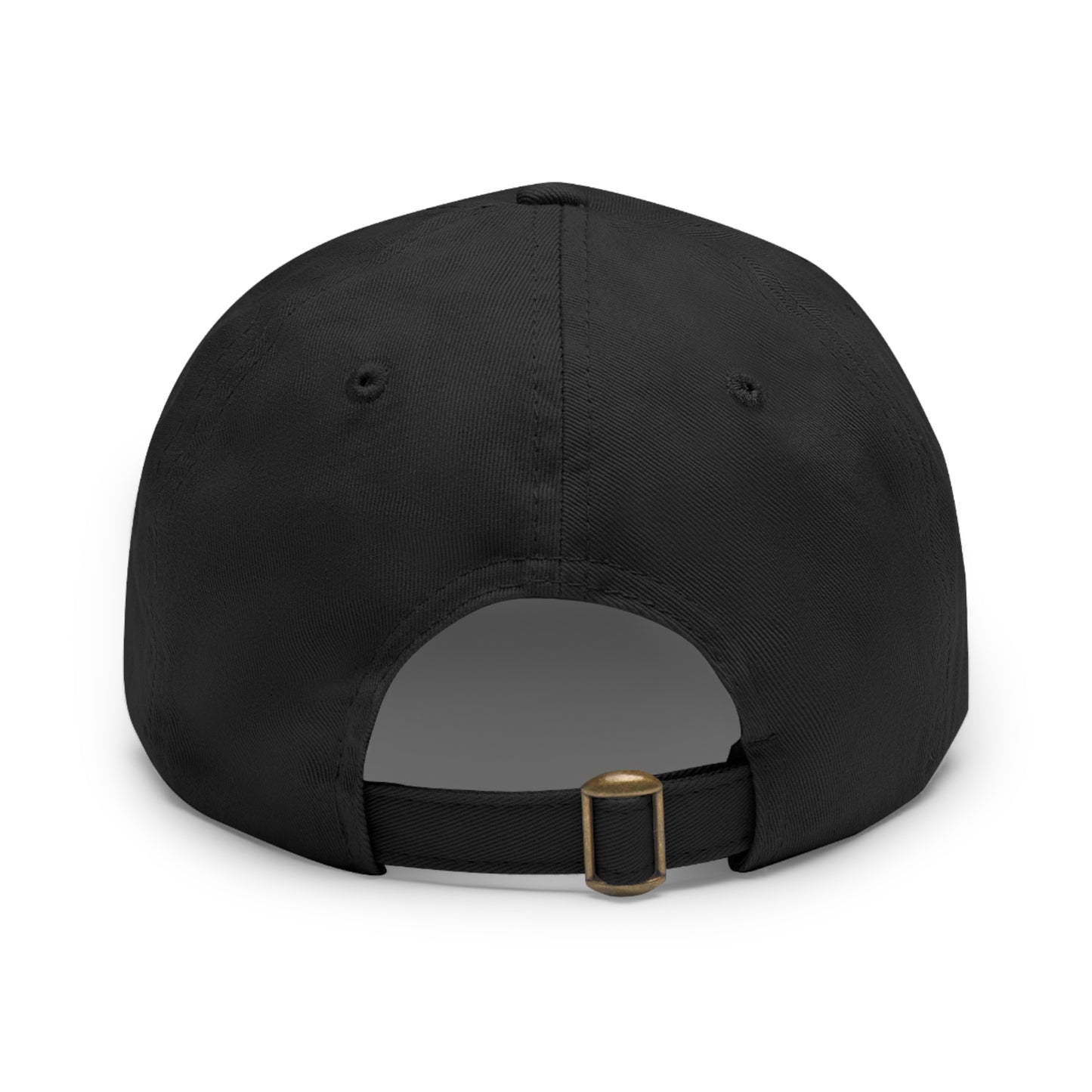 Workforge Leather Patch Work Hat – Durable Chino Twill Cap with Adjustable Buckle (Multiple Colors)