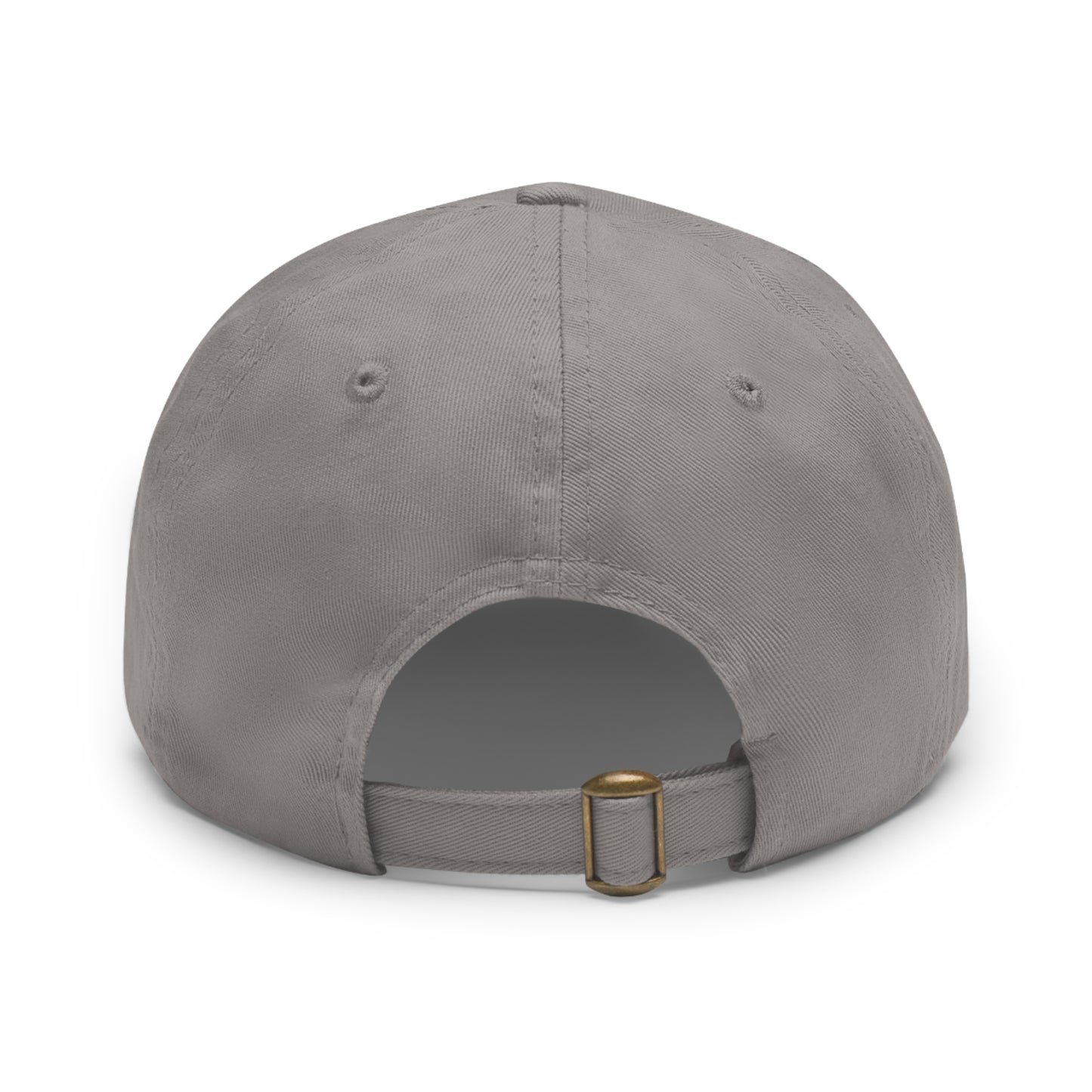 Workforge Leather Patch Work Hat – Durable Chino Twill Cap with Adjustable Buckle (Multiple Colors)